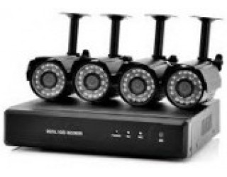 WNK 4Channel DVR 4Unit Kingo Security Camera System, Call: 01619550030