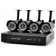 WNK 4Channel DVR 4Unit Kingo Security Camera System, Call: 01619550030
