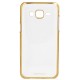 Samsung Galaxy J7 Back Cover Chrome TPU Hard (Gold, Balack White)