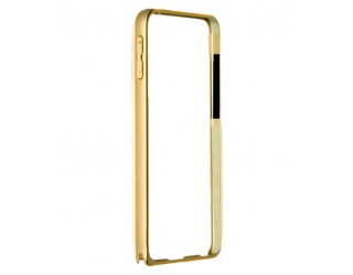 Samsung Galaxy J7 Bumper Luxury Metal Bumper Cover Case Gold