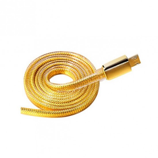 Remax Data Cable  Micro USB Gold Series