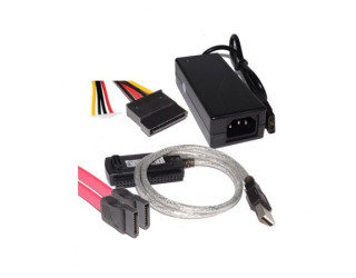 USB 2.0 To SATA & IDE Adapter Cable 3.5 & 2.5