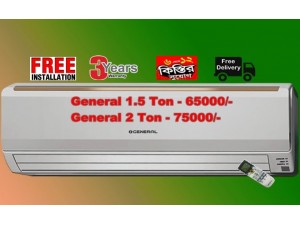 General 1.5 Ton Split Ac price in Bangladesh