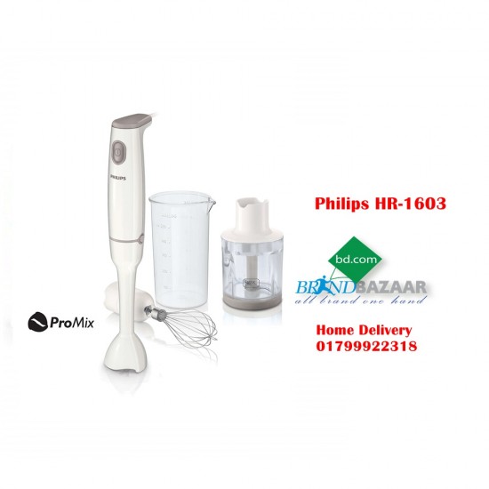 Philips HR-1603 Hand Blender White Color