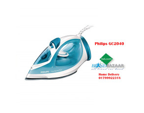 Philips Steam Iron GC2040 Sky Blue Philips Steam Iron GC2040 Sky Blue