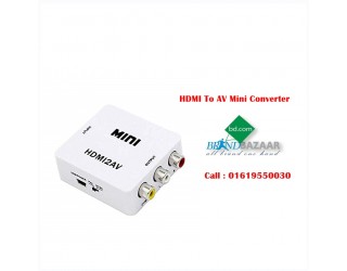 HDMI To AV Mini Converter for Led TV