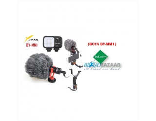 YouTube Video Microphone for Smartphone, PC and DSLR- (BOYA BY-MM1)