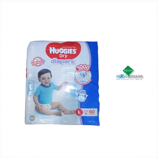 Huggies Dry Baby Belt Diaper L 9-14 kg