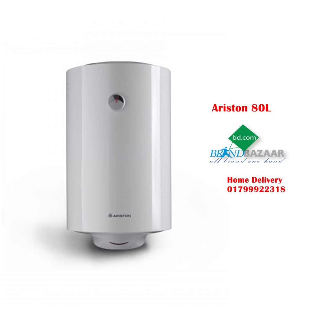 Ariston 80 Liters Electric water Heater Price in Bangladesh Brand Bazar