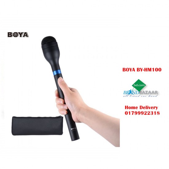 BOYA BY-HM100 Boom Handheld Dynamic Microphone