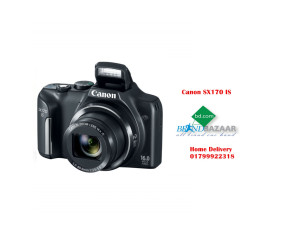 Canon PowerShot SX170 IS 16MP 16x Zoom HD Camera, Call: 01619550030