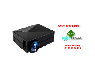 GM60 1000 Lumens HDMI Portable Mini Projector
