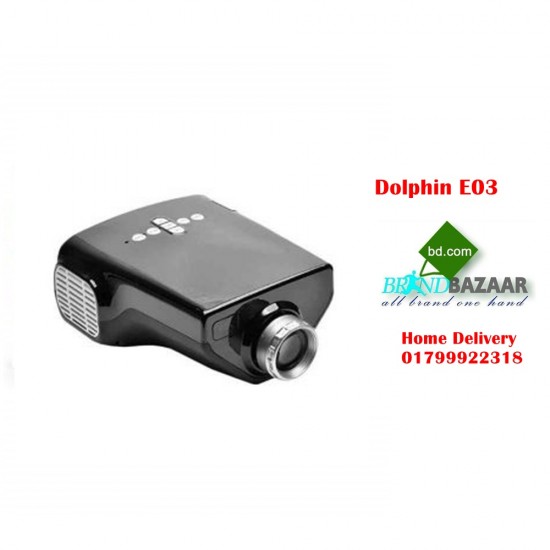 Dolphin E03 3D HD TV mini Projector