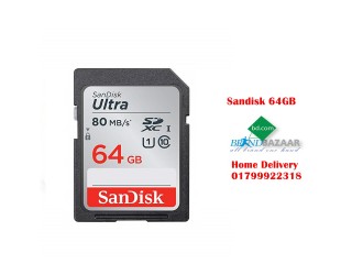 Sandisk Ultra 64GB Class 10 SDXC Memory Card