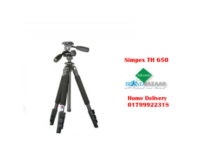 Simpex TH 650 Photo and Video Tripod Photographic Equipment