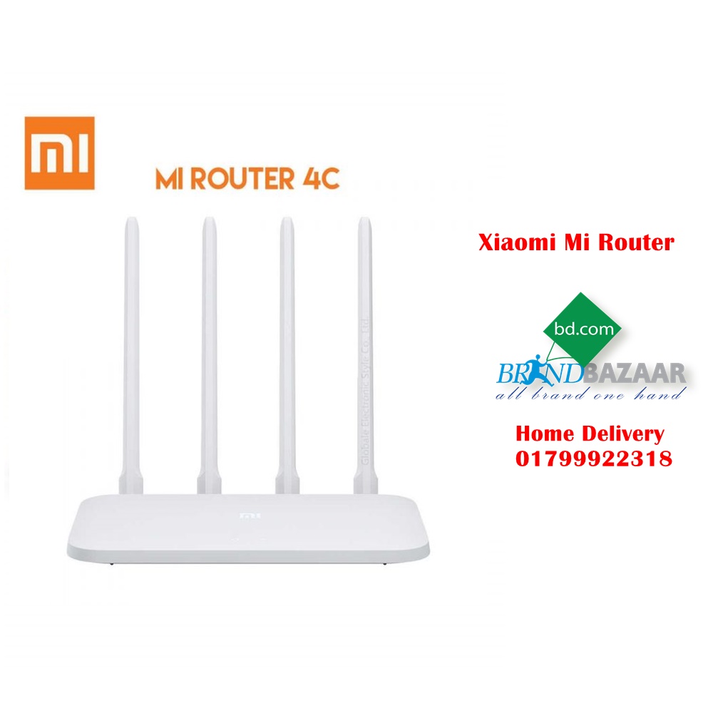 Xiaomi Mi Router 4C Wireless Router 300Mbps Online Price in Bangladesh