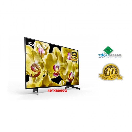 49 inch X8000G Sony 4K Android Smart Led TV