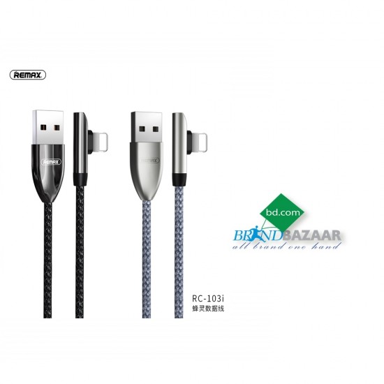 REMAX RC-155i Lightning Cable Angle Cable 90 Degree