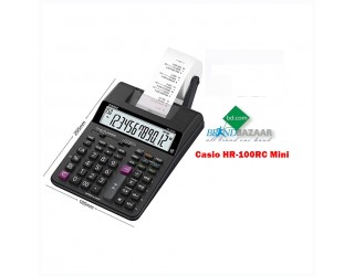 Casio HR-100RC Mini Desktop Printing Calculator