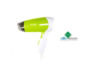 Kemei KM6830 Electric Folding Compact Travel Hair Blow Dryer