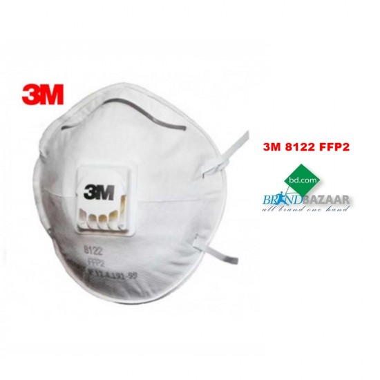 3M 8122 FFP2 Particulate Respirator N95 Mask Price in Bangladesh