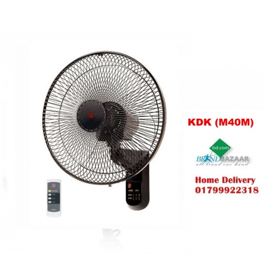 KDK M40M Wall moving fan with remote control Price Bangladesh