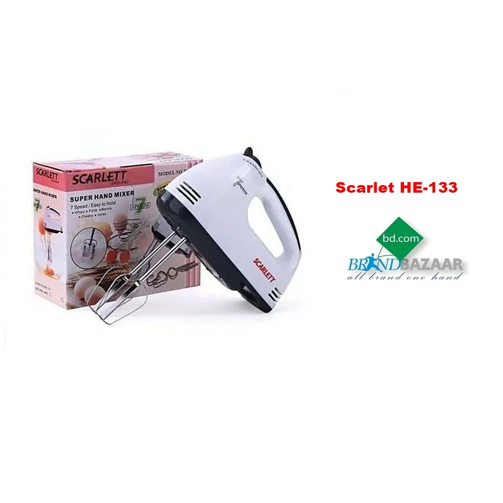 Scarlet Hand Mixer HE-133 Price in Bangladesh || Online Shop