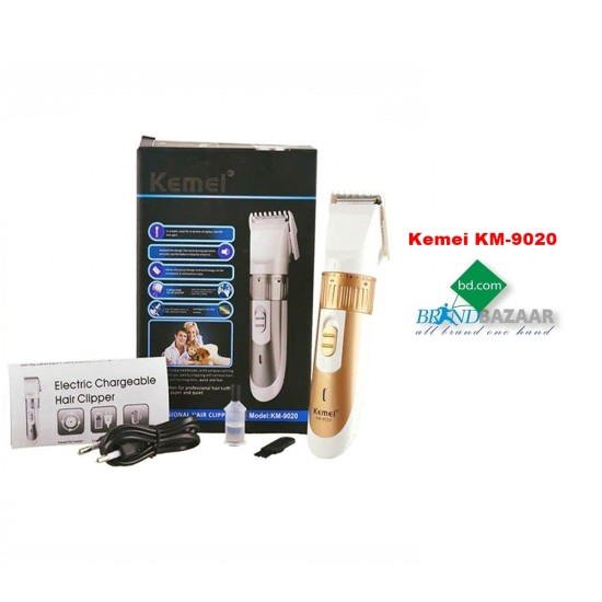 Kemei KM-9020 Electric Rechargeable Beard Trimmer Price Bangladesh