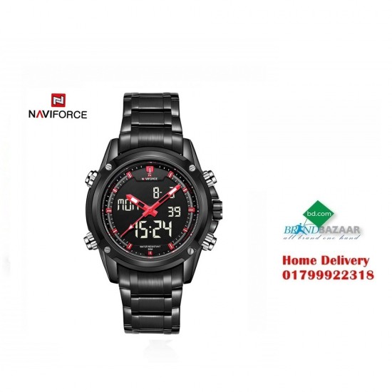 Naviforce 9050 Full Steel Military Sport Watch