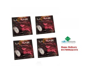 U & ME Long Love Condoms (3’s X 4); Total 12 pieces Condom
