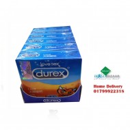 Durex Condom Love (3’s Pack X 6); Total 18 pieces Condoms (1 Full Box)