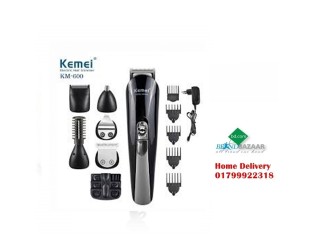 Kemei KM-600 Super Grooming Kit 11 in 1 Hair Trimmer