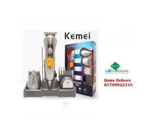 Kemei KM-580A 7 in 1 Multifunctional Premium Mens Grooming Kit