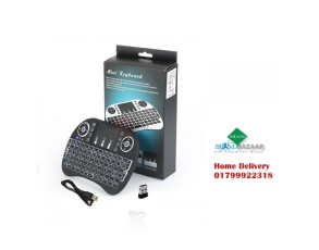 Wireless Mini Keyboard with Backlit, Touchpad for Android TV Box and PC