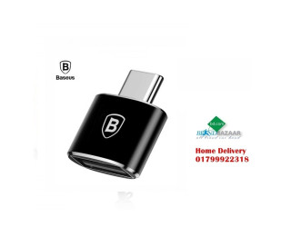 Baseus Mini USB Female to Type-C Male OTG Adapter Converter