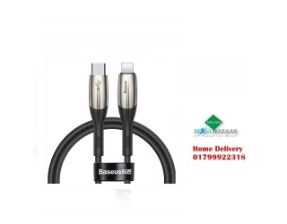 Baseus 18W 1M/2M PD Quick Charge Cable USB Type C to iP for IPhone
