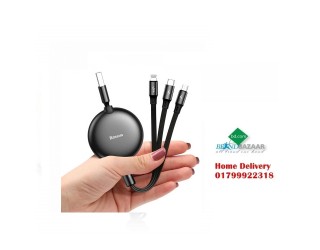 Baseus Little Octopus 3 in 1 Adjustable Cable