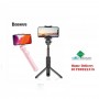 Baseus Lovely Bluetooth Folding Bracket Remote Selfie Stick Black