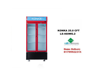 KONKA 25.0 CFT DOBLE DOORX LS-460WG.2 BEVERAGE COOLER SHOWCASE