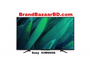 সনি ব্রাভিয়া ৪৩ ইঞ্চি স্মার্ট টিভি দাম (Sony Smart TV 43W660G)
