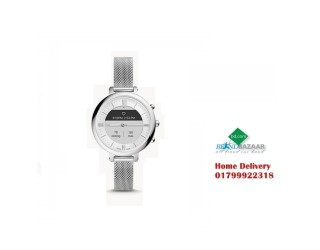 Fossil FTW7040 Hybrid HR Monroe Stainless Steel Women’s Smartwatch