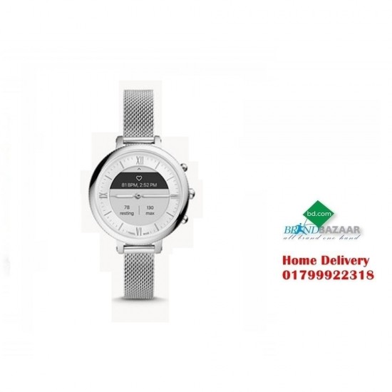 Fossil FTW7040 Hybrid HR Monroe Stainless Steel Women’s Smartwatch