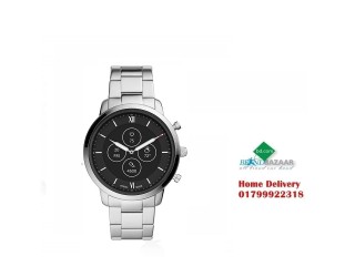 Fossil FTW7029 Hybrid HR Neutra Stainless Steel Men’s Smartwatch