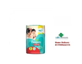 Pampers (PM0036) Baby Dry Pants Diaper S 4-8kg - 8 Pieces