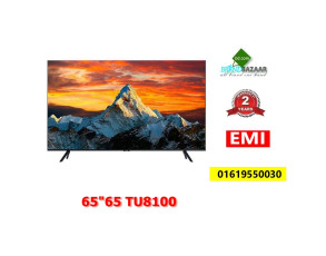 Samsung 65 inch 65TU8100 4K UHD TV  Samsung 65 inch 65TU8100 4K UHD TV