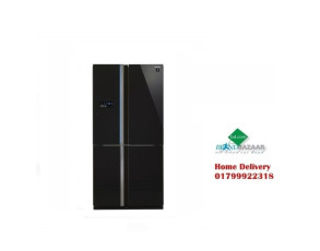 SJ-FS79V-BK Sharp 678 L 4-Door Refrigerator