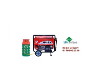LG7500EX-DF Sakura DUEL Fuel LPG Generator Red