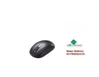 Delux 107 Wireless Mouse - Black