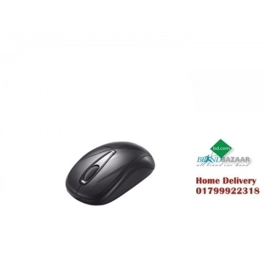 Delux 107 Wireless Mouse - Black