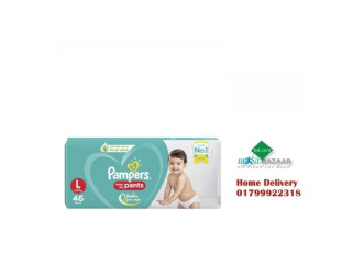 Pampers (PM0086) Baby Dry Pants Diaper L 9-14kg - 44 Pieces